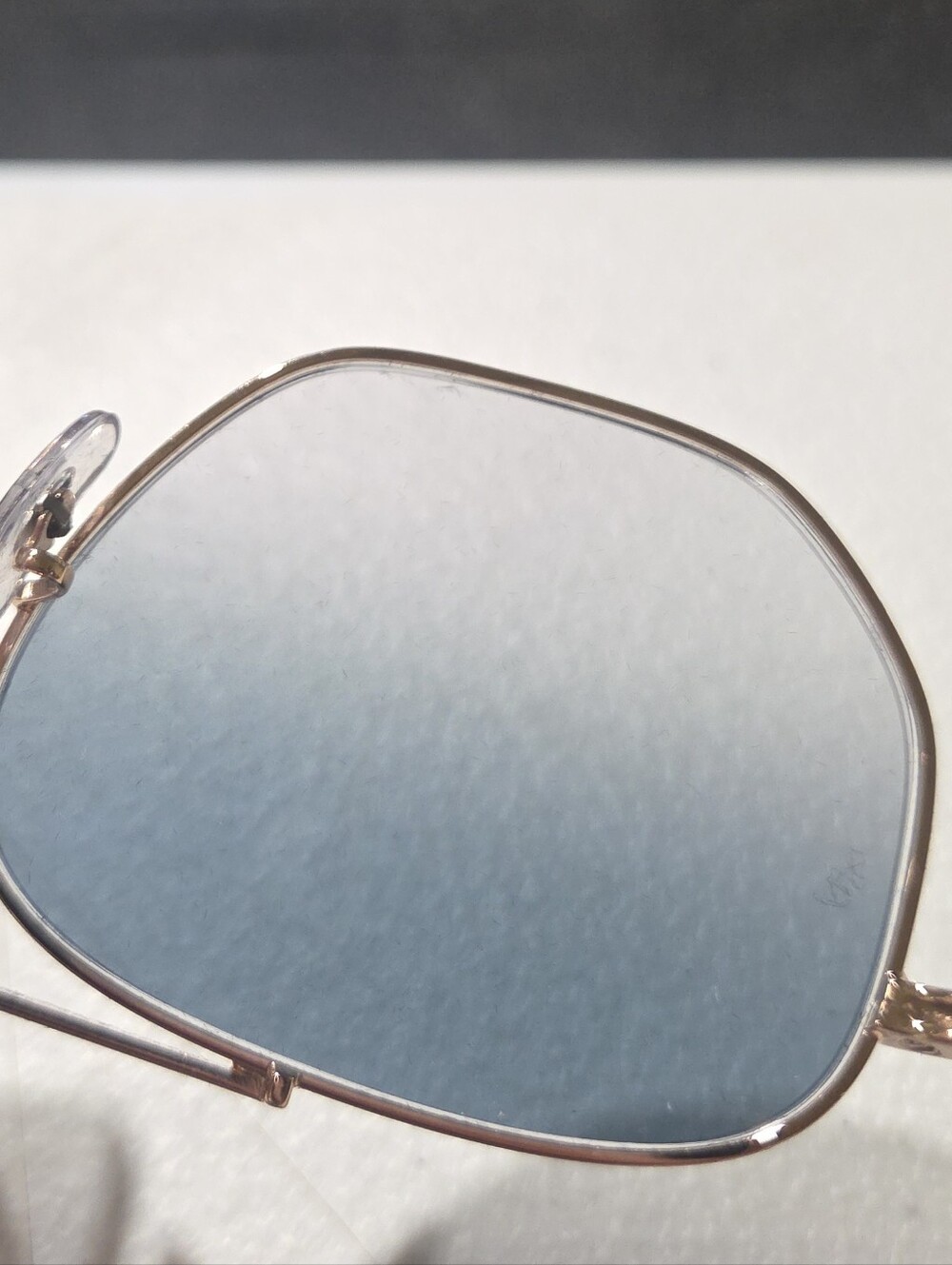 Ray-Ban Sunglasses RB3707 9202/3F Rose Gold Blue Gradient Lenses 54-20-140 - Picture 15 of 15